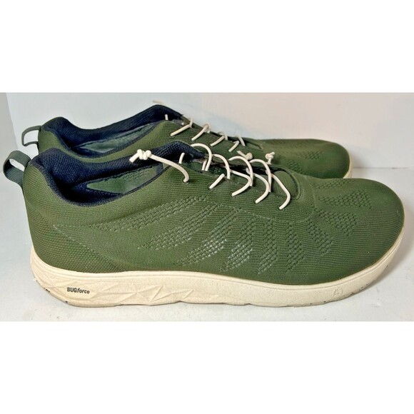 Icebug Shoes Mens 13 Olive Green Eli RB9X sneakers minimalist sustainable bloom - Picture 1 of 7